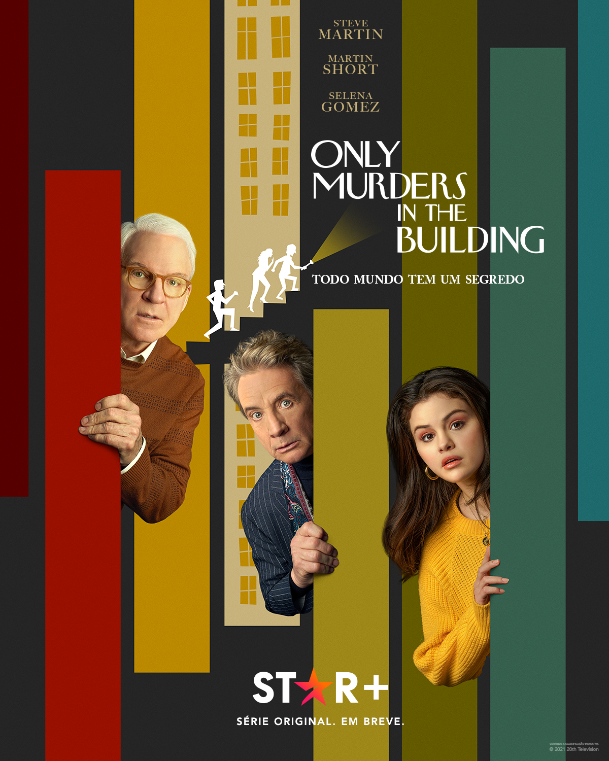 Only murders in the Building'' chega no Brasil com estreia exclusiva no Star+